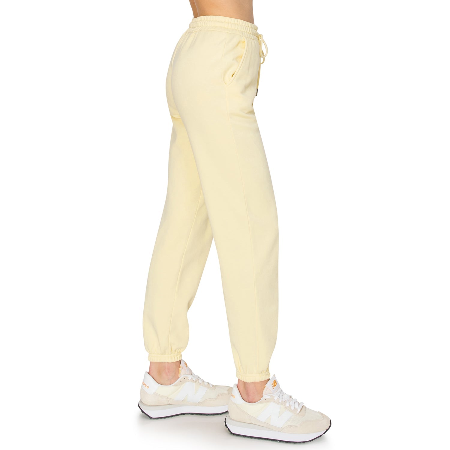 Cloud Fleece Sweatpants Lemongrass Yellow - Main Image