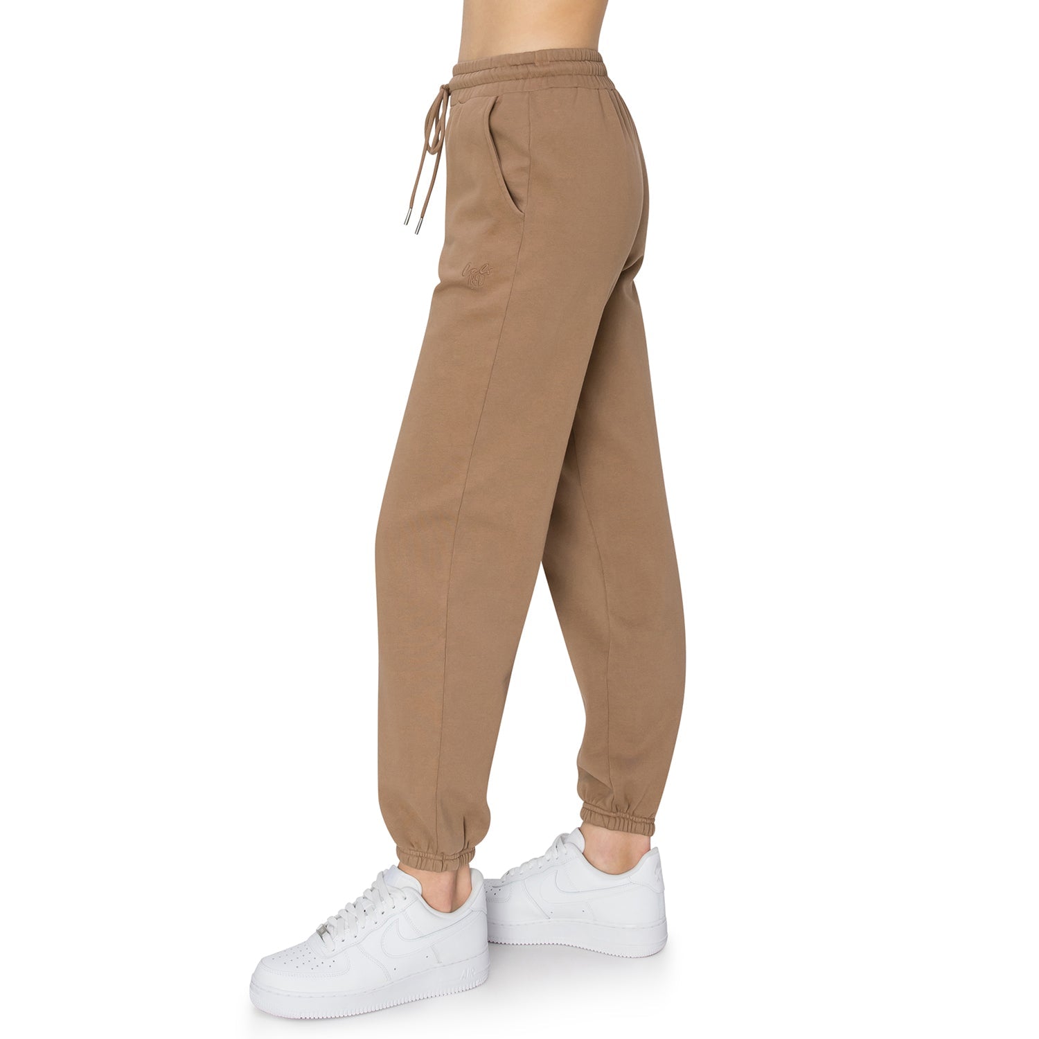 Women's Fleece Pants Brown