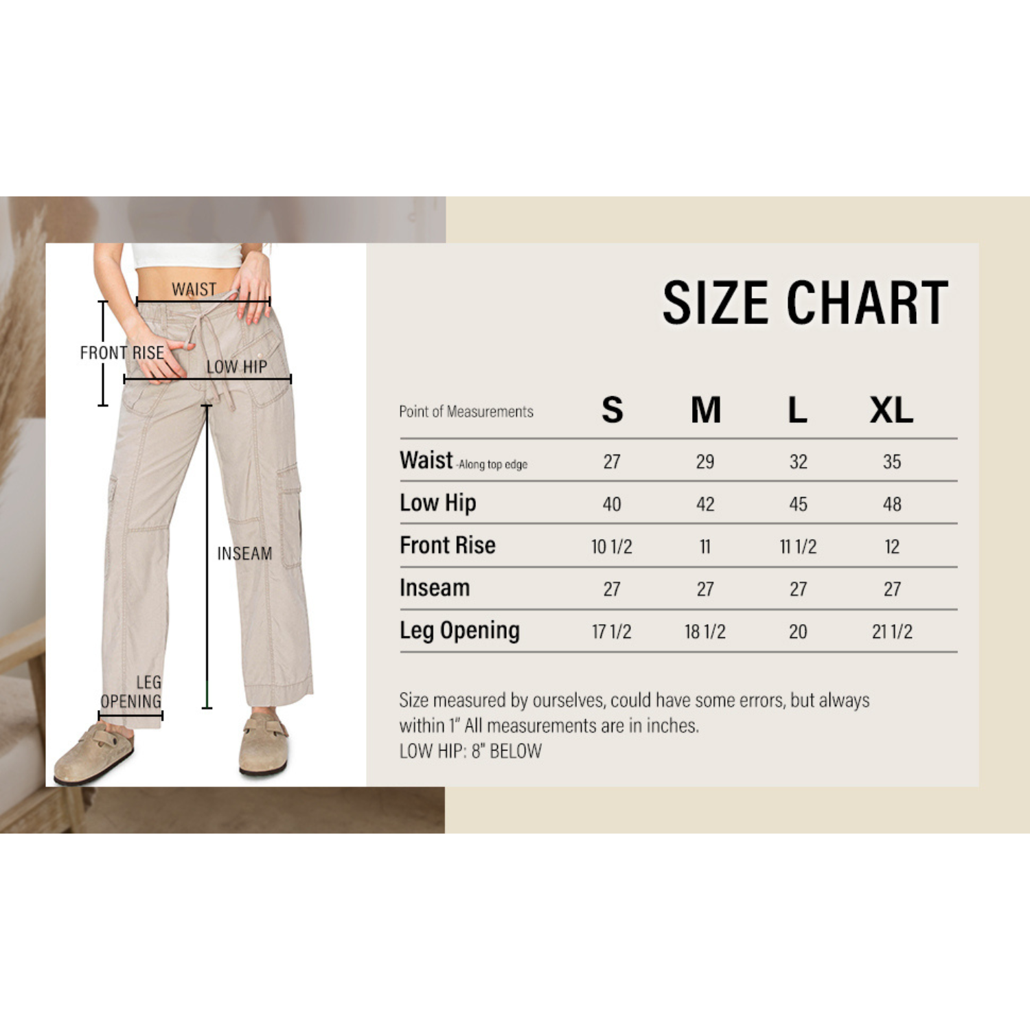 Washed Linen Cargo Pants - Olive