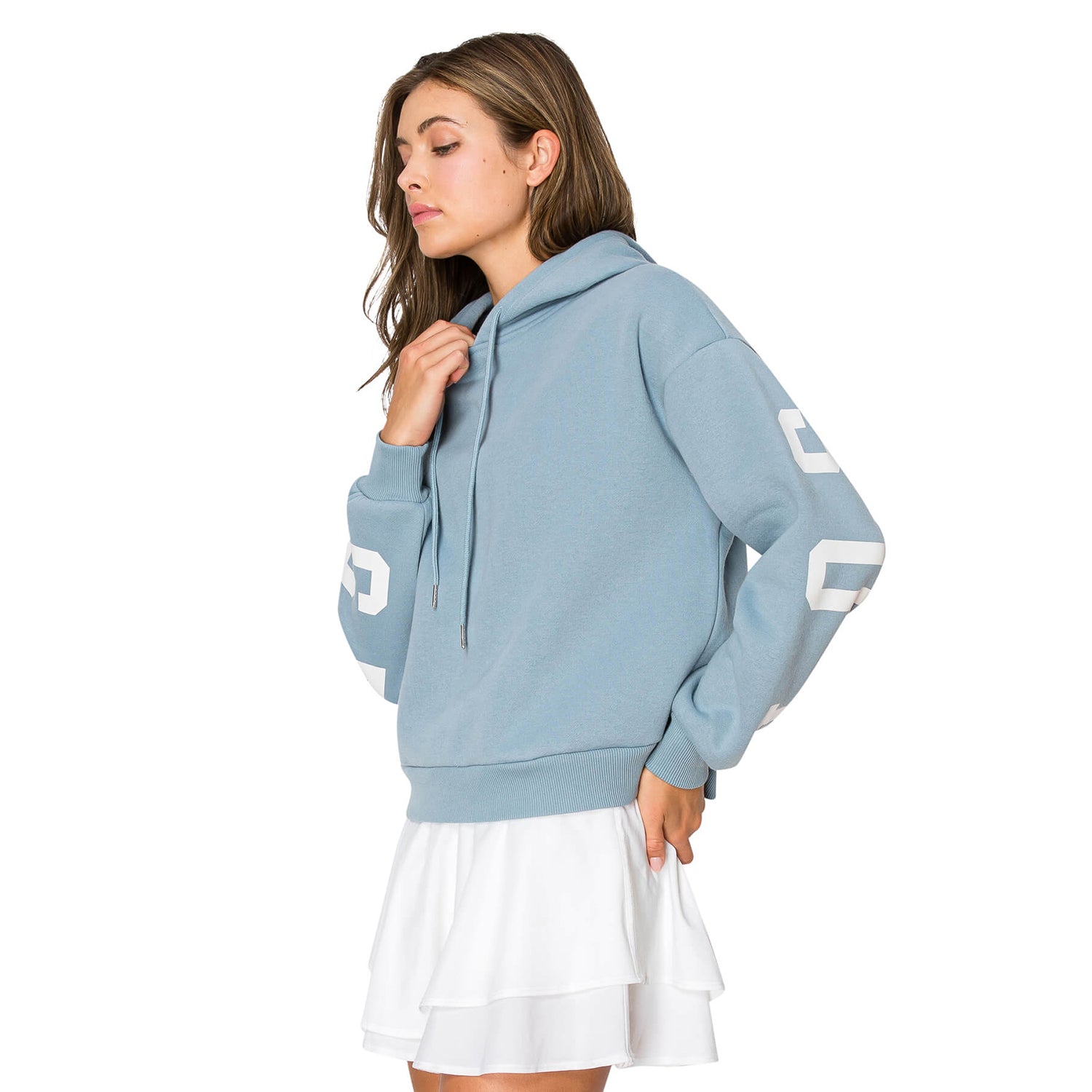 トップス YOKE OVERSIZED PIPING SWEAT DUSTY BLUE 3 YOKE OVERSIZED PIPING SWEAT DUSTY BLUE 3