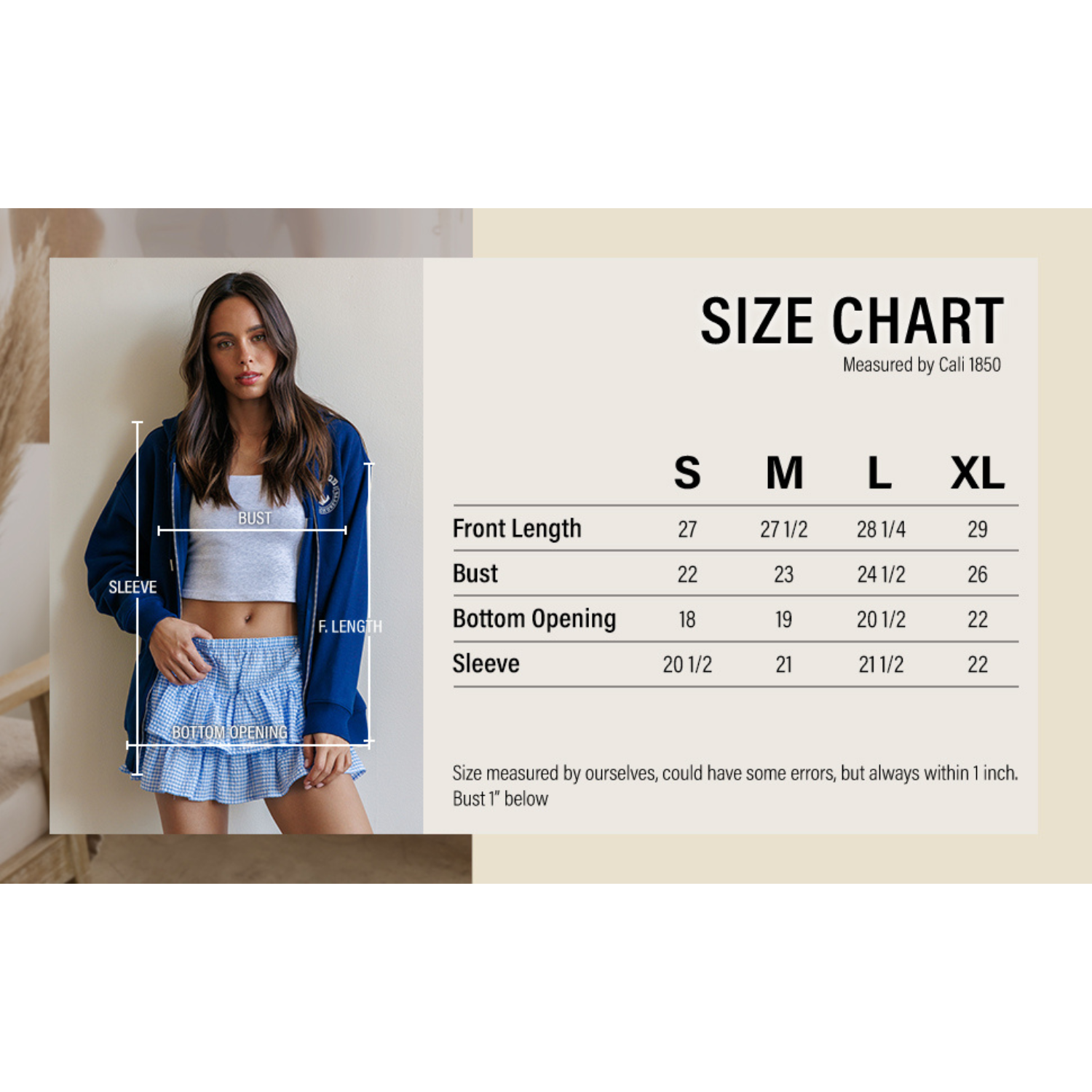 SUGAR NAP ON COUSE フーディ Candace Cape Cod Anchor Graphic Oversized Zip-Up Hoodie